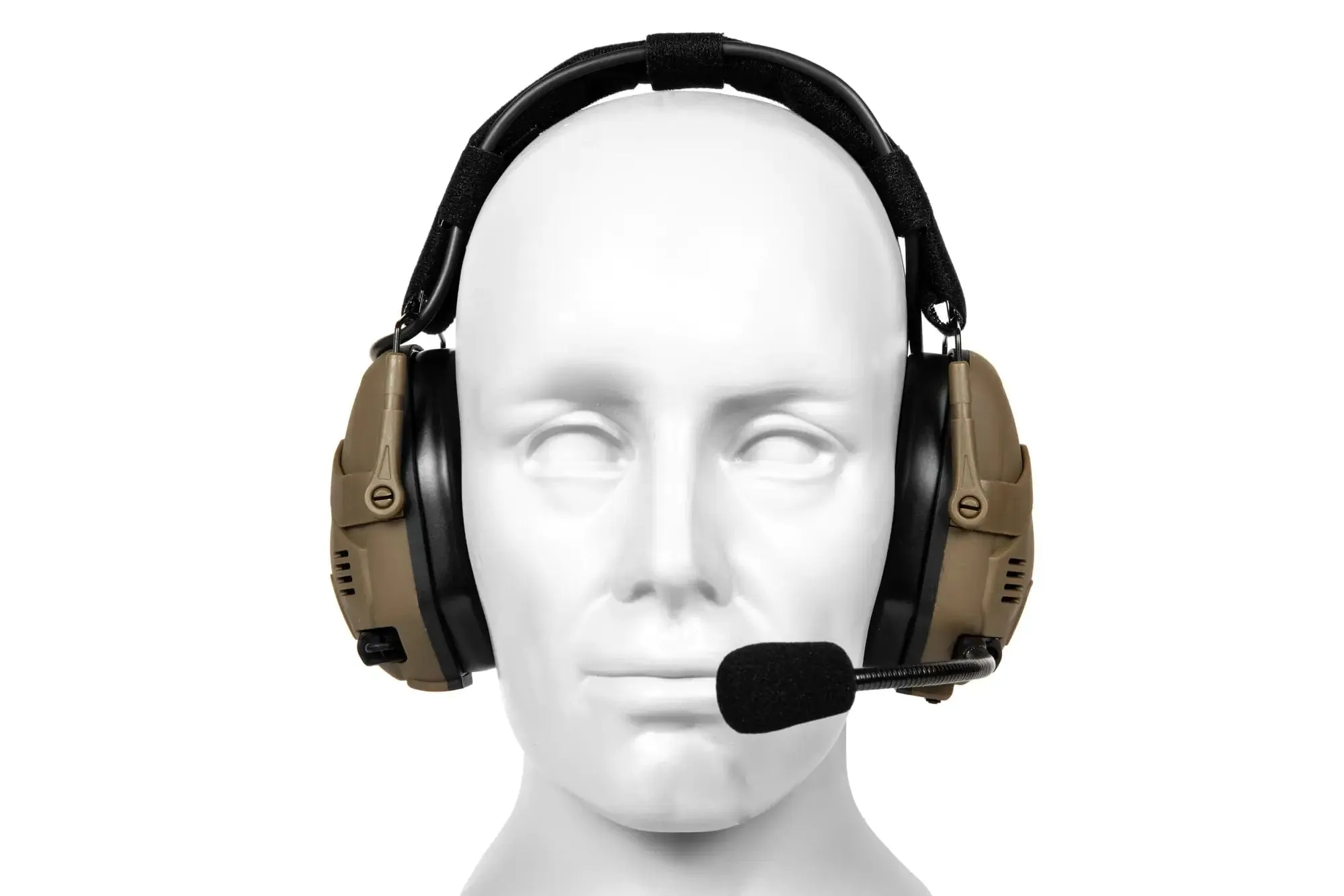 Tactical Bluetooth Headset HD-16 - Tan