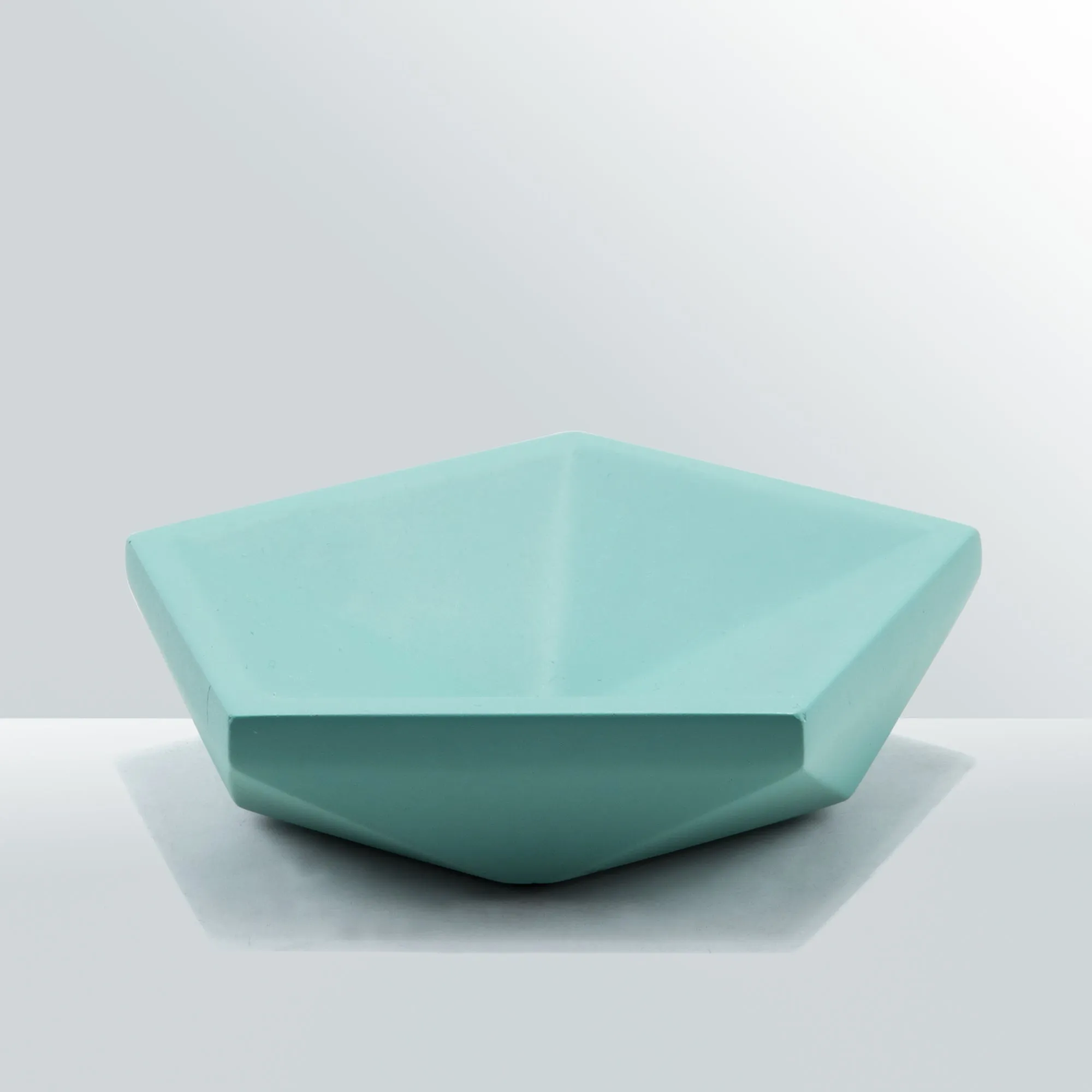 Teal Concrete Bath Accessories Sets