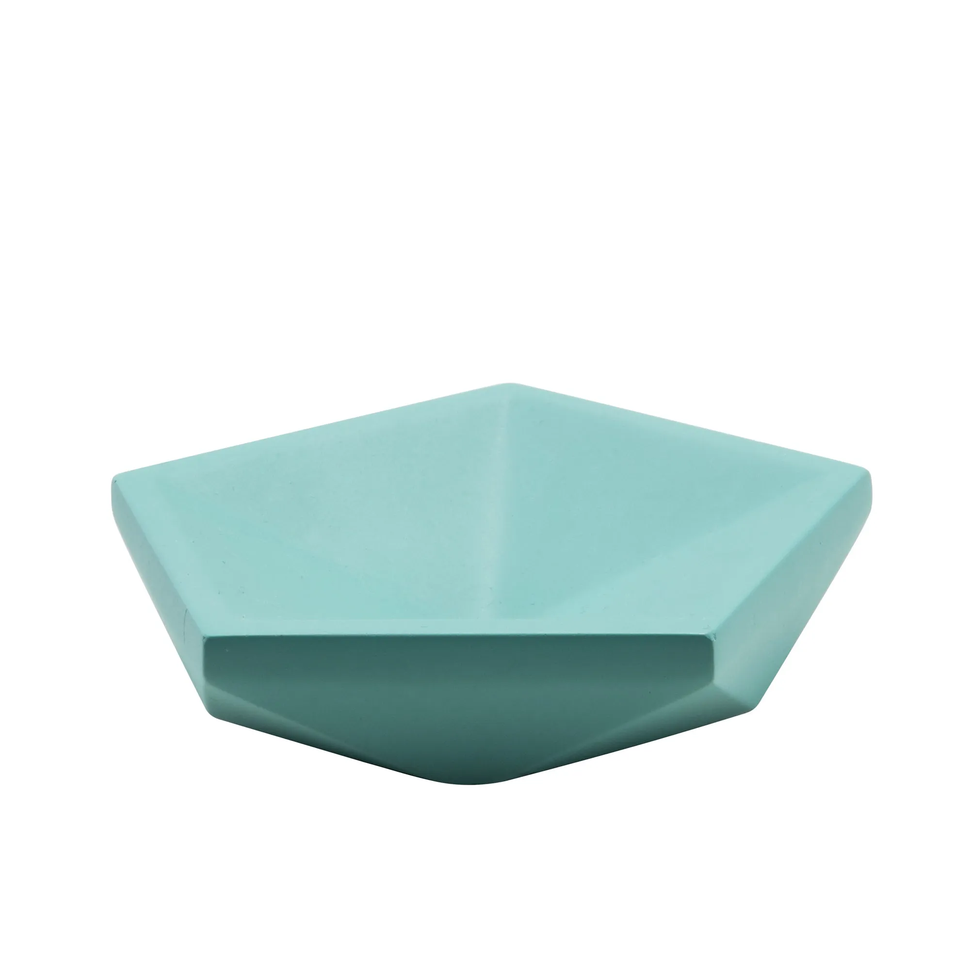 Teal Concrete Bath Accessories Sets