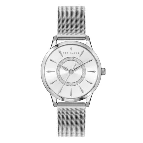 Ted Baker Fitzrovia Classic Chic Ladies Silver Watch BKPFZF126