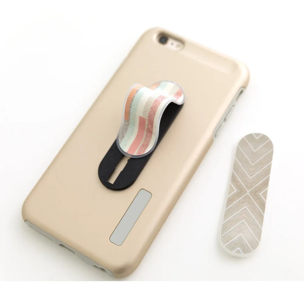 The Jill Interchangeable 2 Pack (1 Base   2 Loops) | Phone Grip and Kickstand