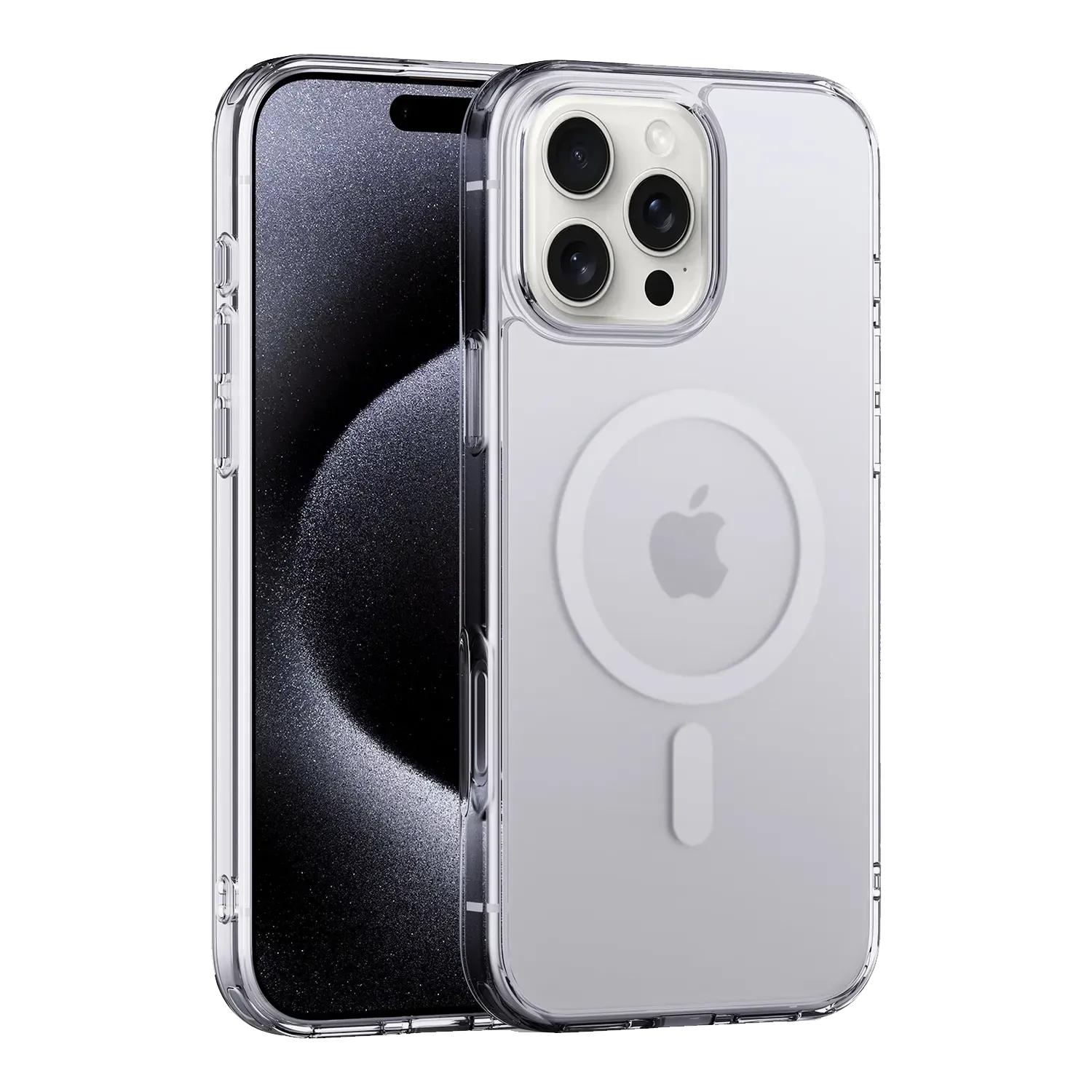 Thin iPhone 16 Pro Max Clear Case with MagSafe