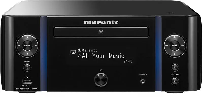 Tinklinis stereo resyveris Marantz M-CR611 2.1, 2x60W