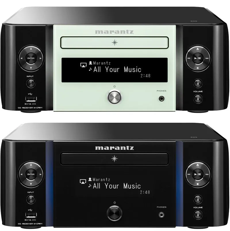 Tinklinis stereo resyveris Marantz M-CR611 2.1, 2x60W