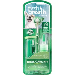 Tropiclean Fresh Breath Oral Care Traditional Kit for Dogs