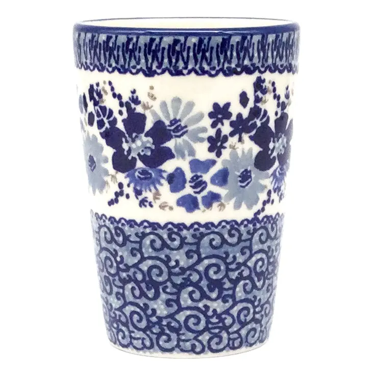 Tumbler/Toothbrush Holder in Stunning Blue