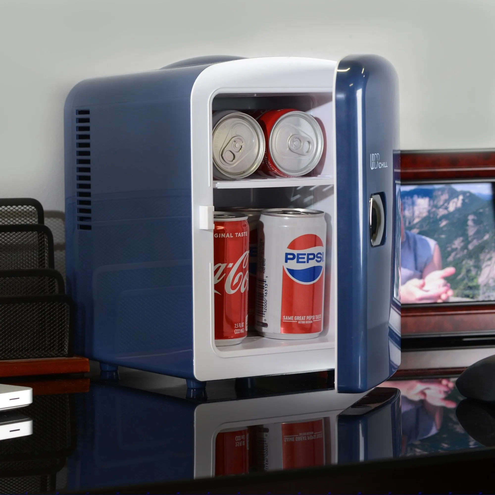 Uber Chill 6-Can Mini Fridge