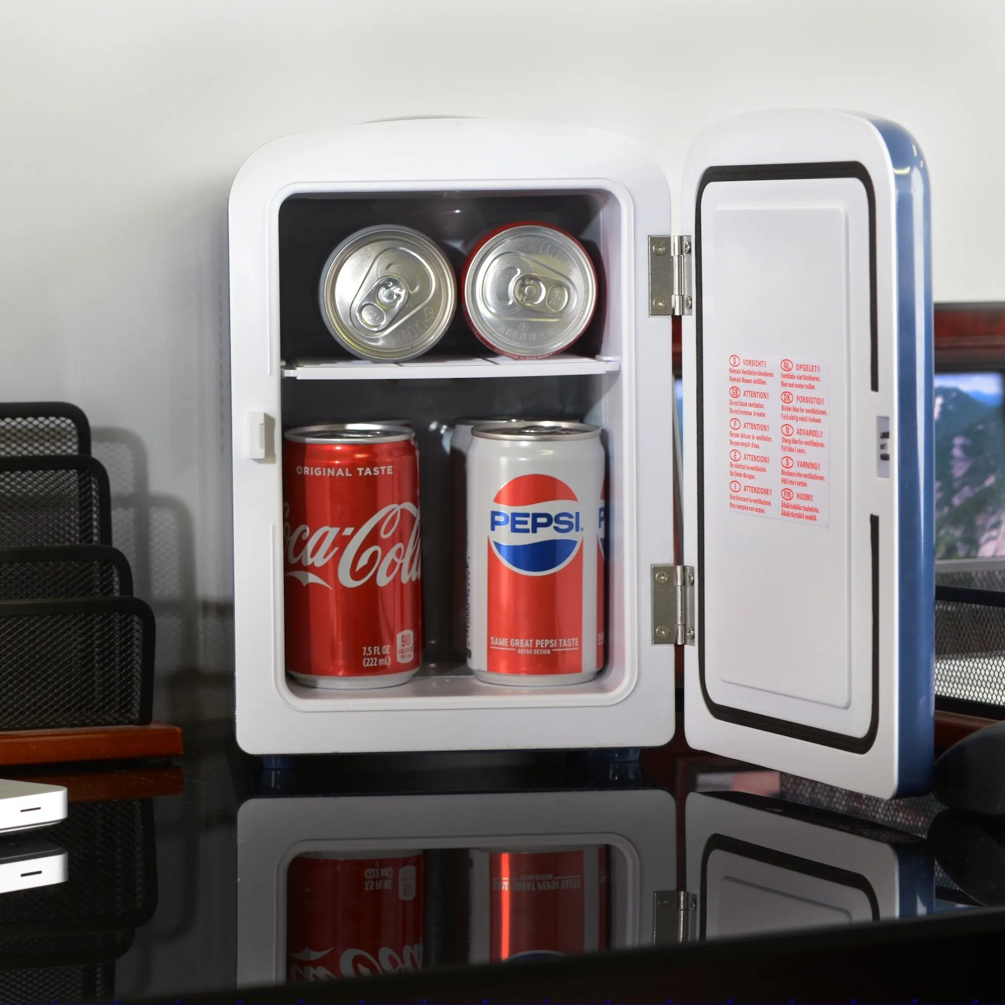 Uber Chill 6-Can Mini Fridge