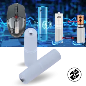 Universal AAA to AA Battery Converter