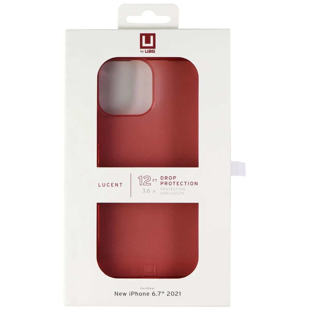 Urban Armor Gear Lucent Gel Case for Apple iPhone 13 Pro Max - Red Clay