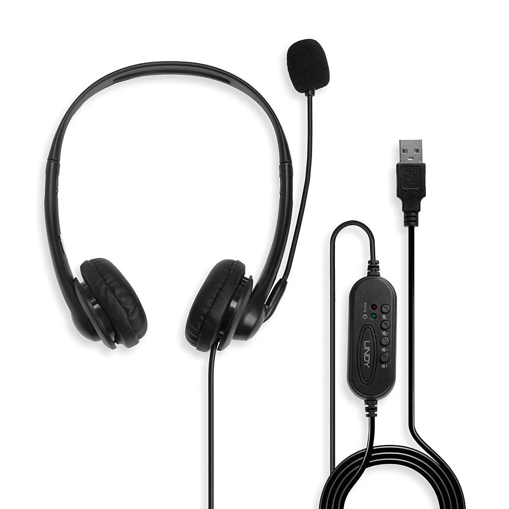 Usb-A Wired Headset With Control