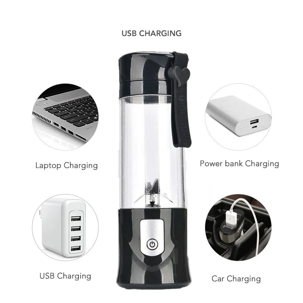 USB Rechargeable Portable Mini Fruit Blender Juicer Cup