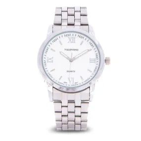 Valentino 20122123-SIL - SILVER INDEX Silver Stainless Steel Band Watch for Men