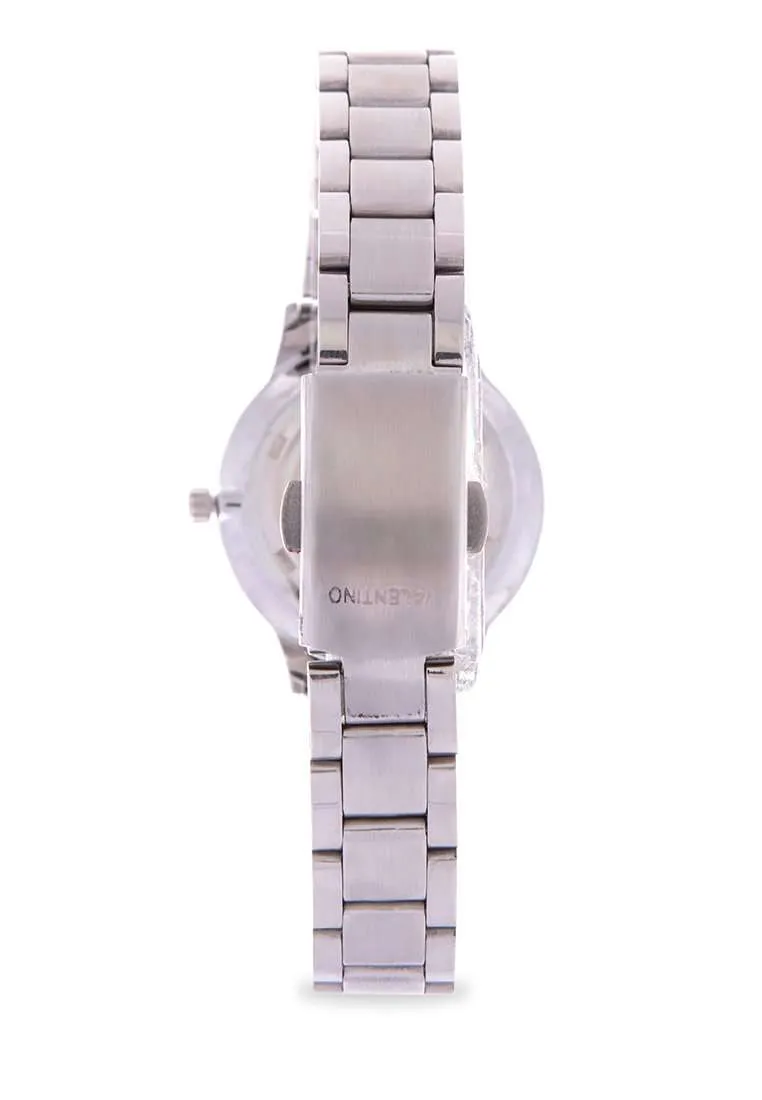 Valentino 20122198-WHITE DIAL Silver Watch for Women