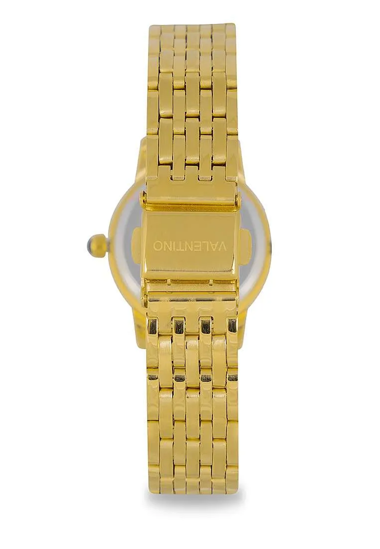 Valentino 20122322-GOLD DIAL Gold Stainless Steel Watch for Women