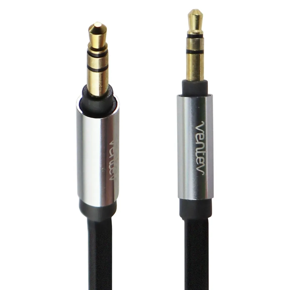 Ventev (4-Ft) 3.5mm to 3.5mm Stereo Aux Audio Cable - Black