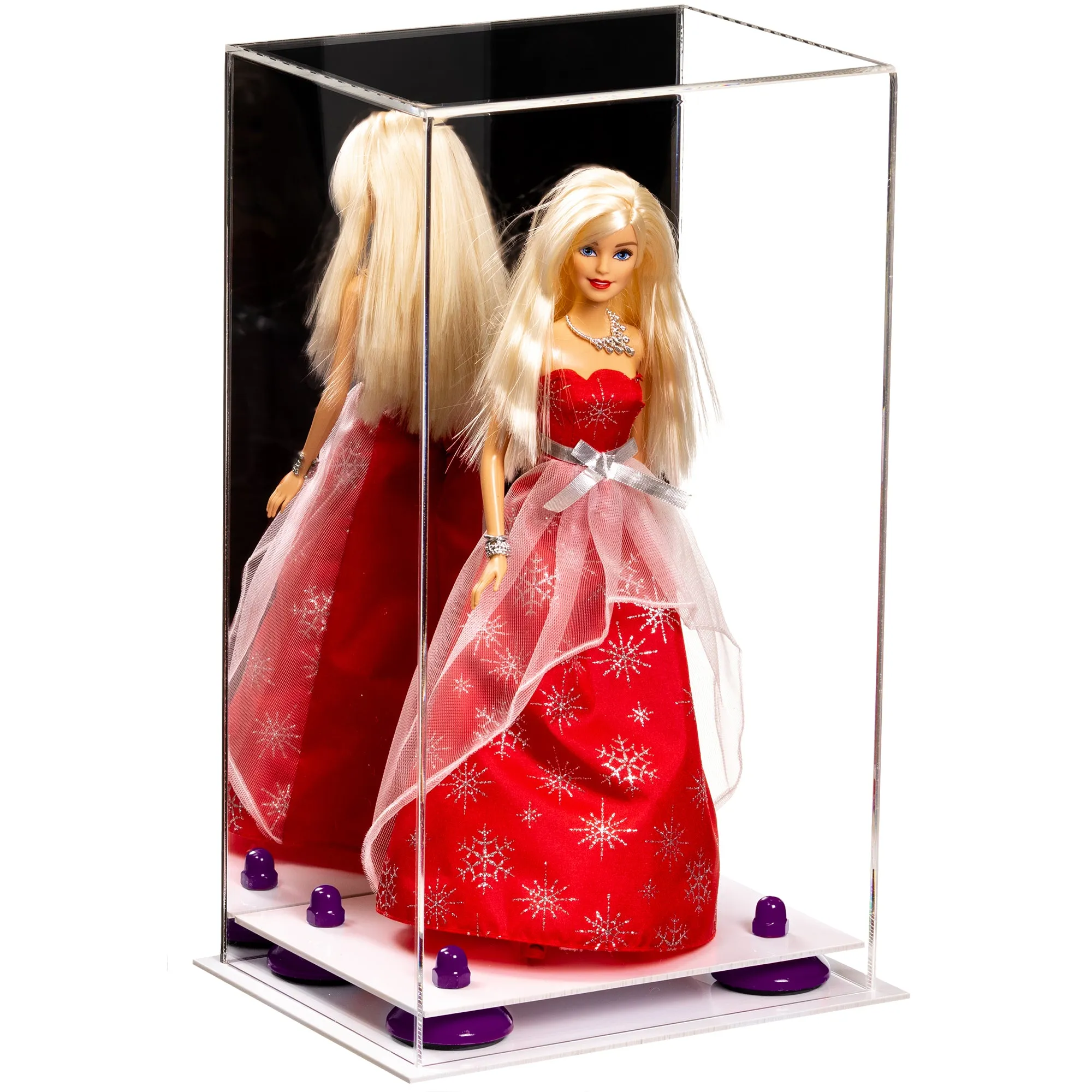 Versatile Acrylic Display Case 8 x 6 x 14 - Mirror (V18/A092)