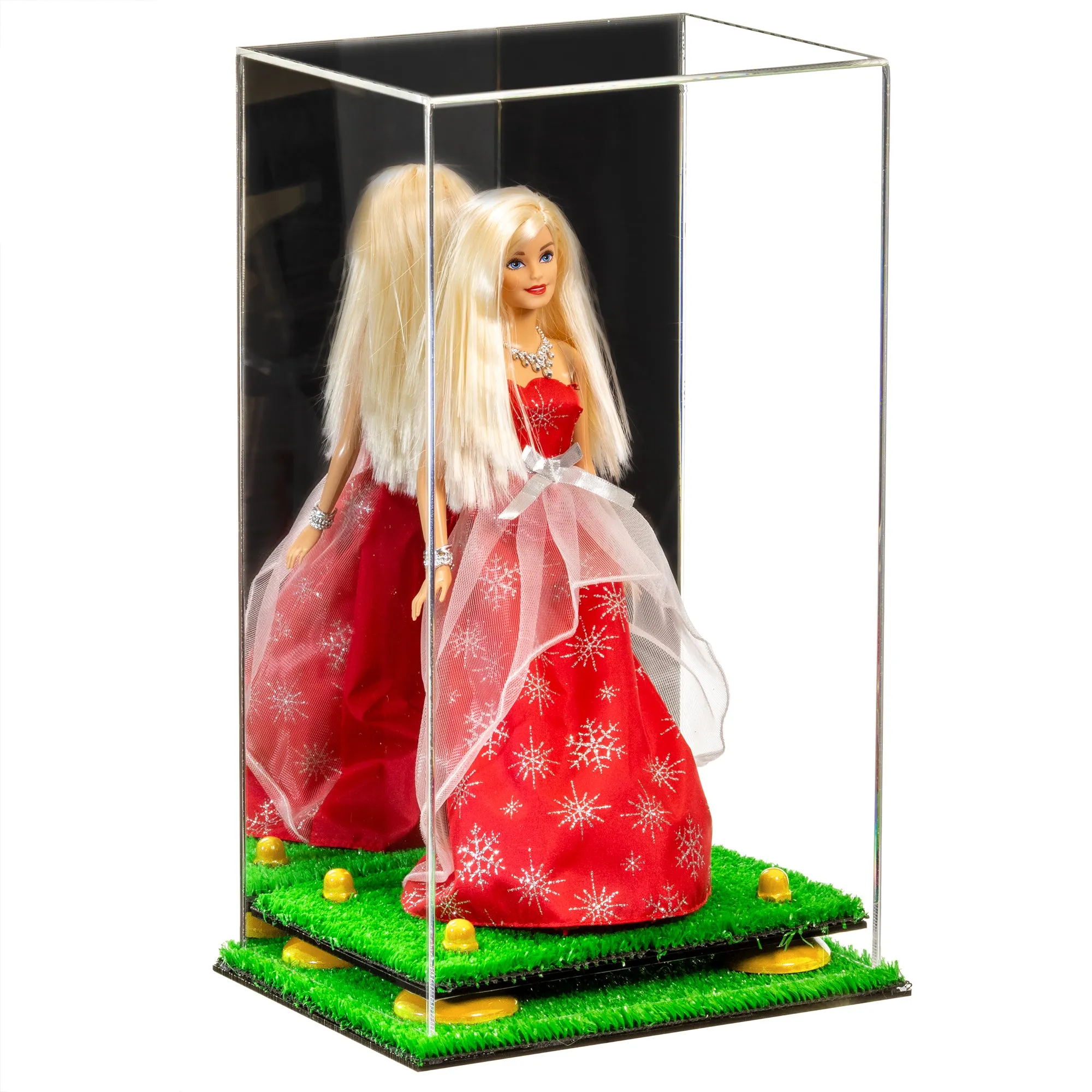 Versatile Acrylic Display Case 8 x 6 x 14 - Mirror (V18/A092)