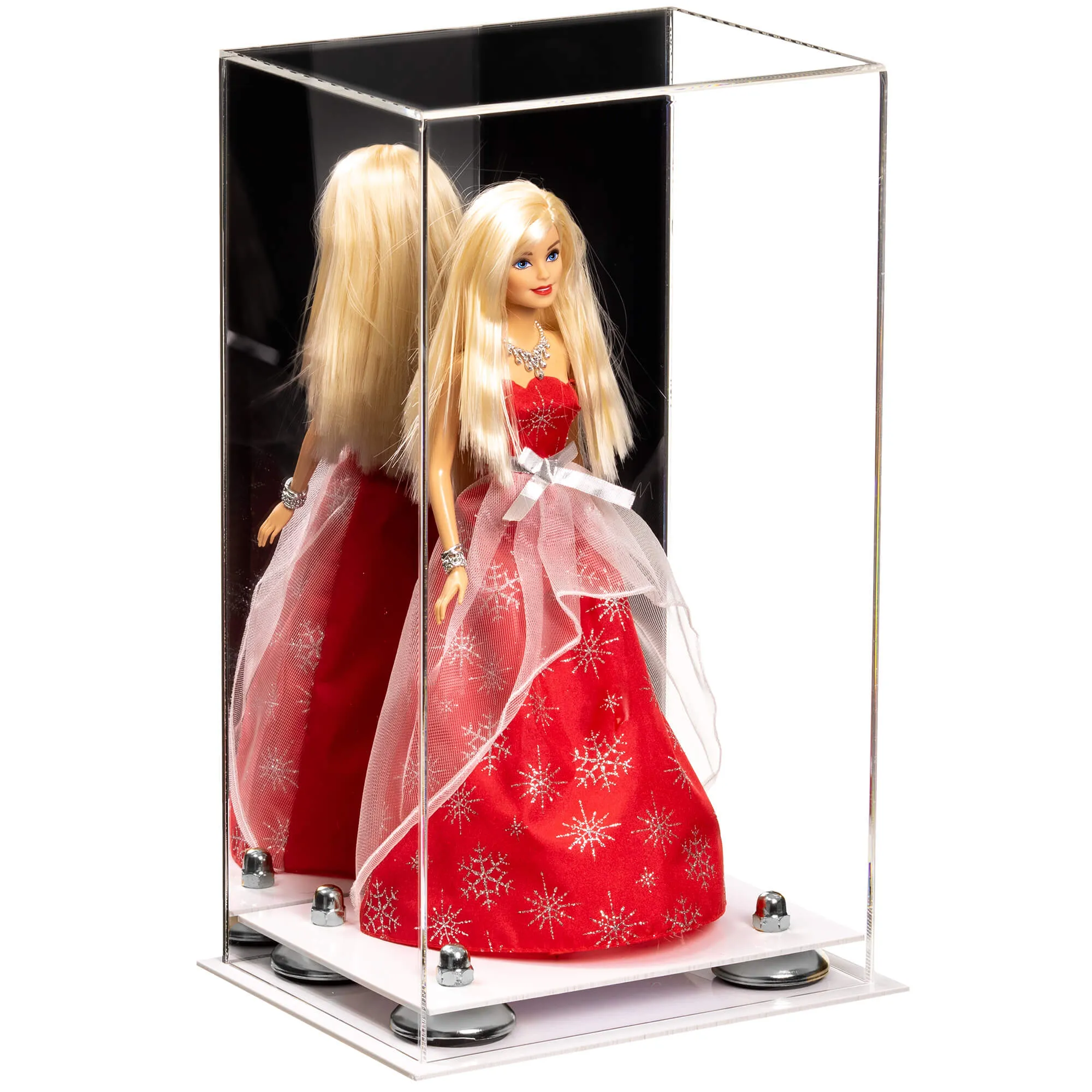 Versatile Acrylic Display Case 8 x 6 x 14 - Mirror (V18/A092)