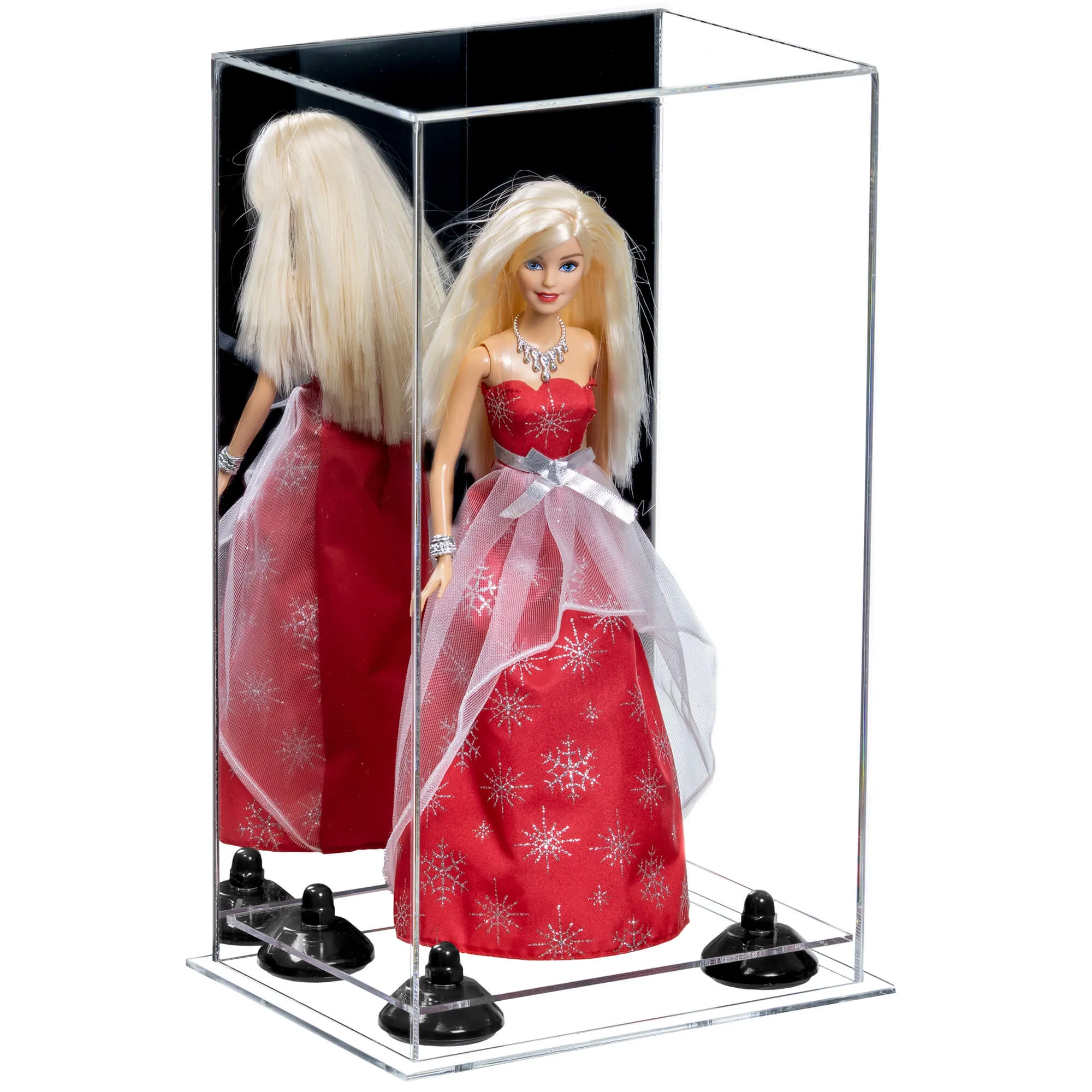 Versatile Acrylic Display Case 8 x 6 x 14 - Mirror (V18/A092)