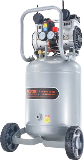 Vevor Air Compressor 13 Gal. 2HP 4.6SCFM @ 90 PSI Oil Free Ultra-Quiet New