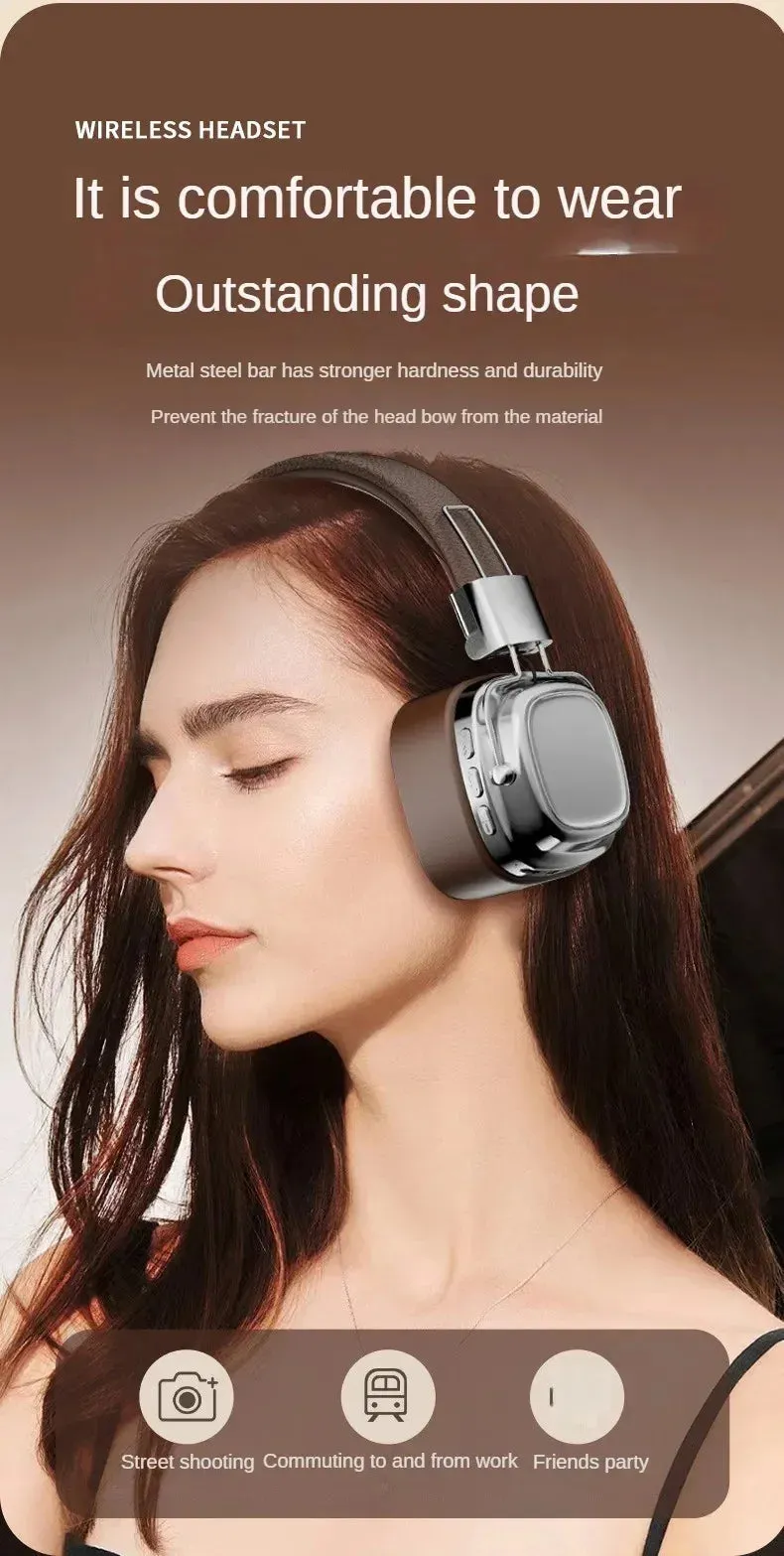 Vintage Retro Bluetooth 5.3 DJ Headphones