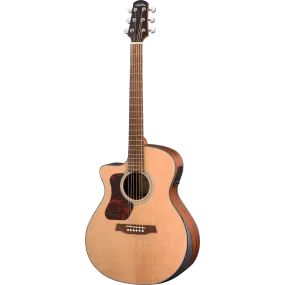 Walden G550RCEL Natura Solid Spruce Top Left-Handed Armrest Acoustic/Electric Guitar