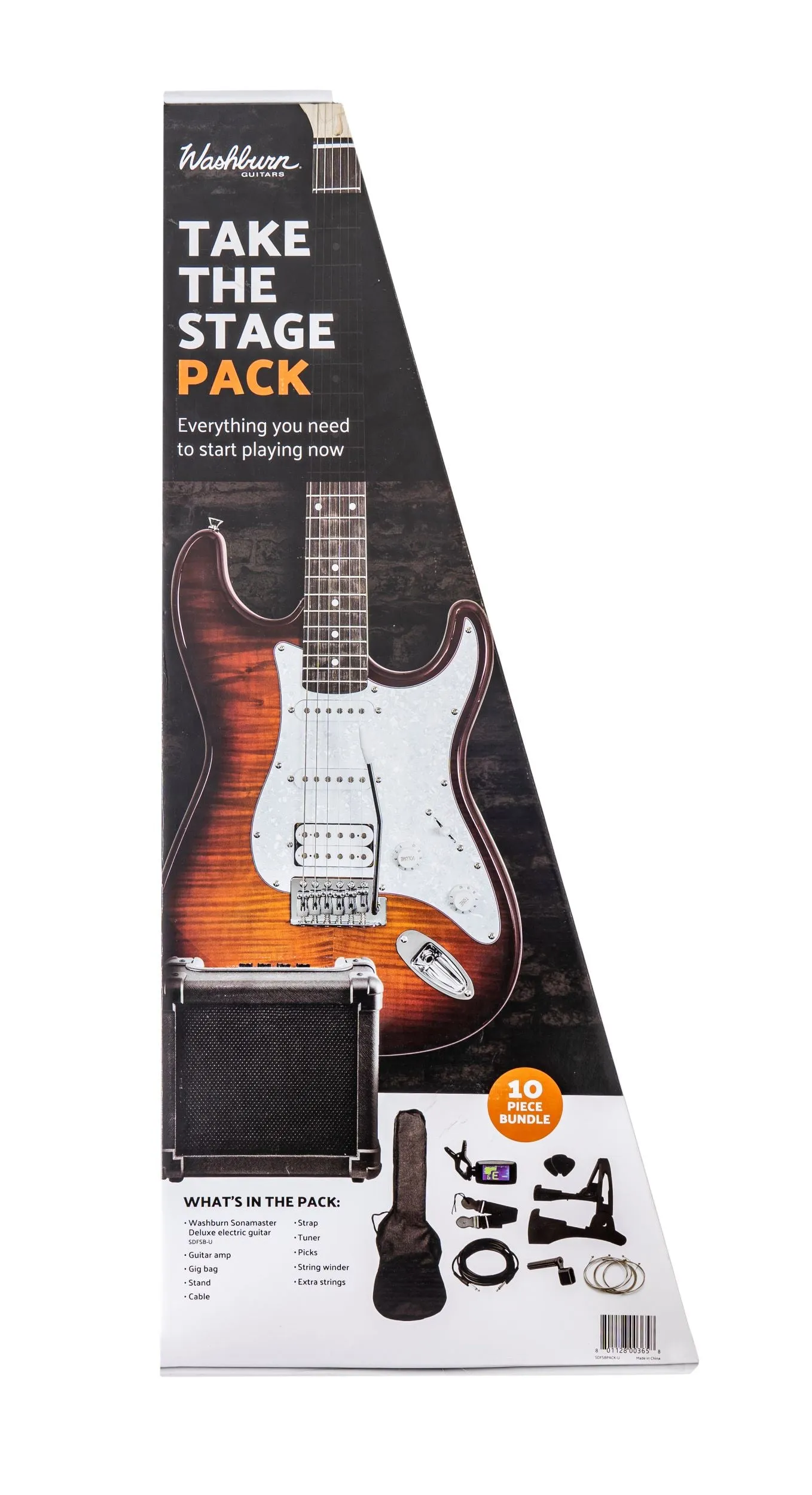 Washburn Sonamaster Deluxe Take the Stage Electric Guitar Pack