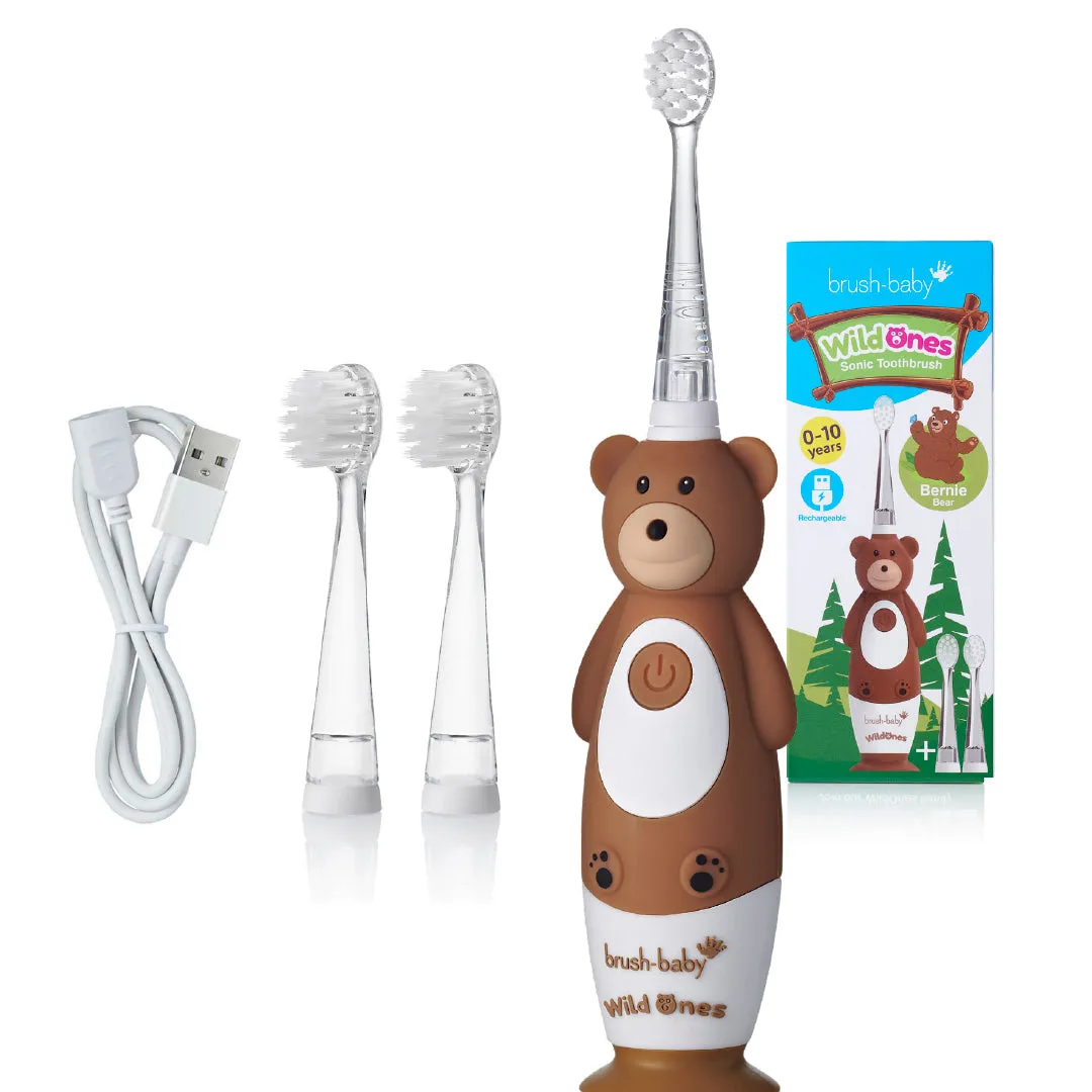 WildOnes™ Bear Kids Rechargeable Toothbrush Gift Set