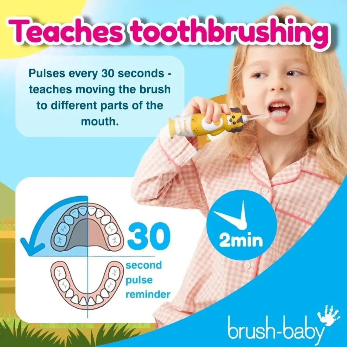 WildOnes™ Lion Kids Electric Rechargeable Toothbrush