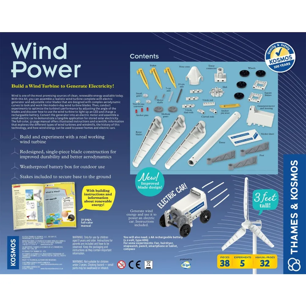 Wind Power Turbine Kit