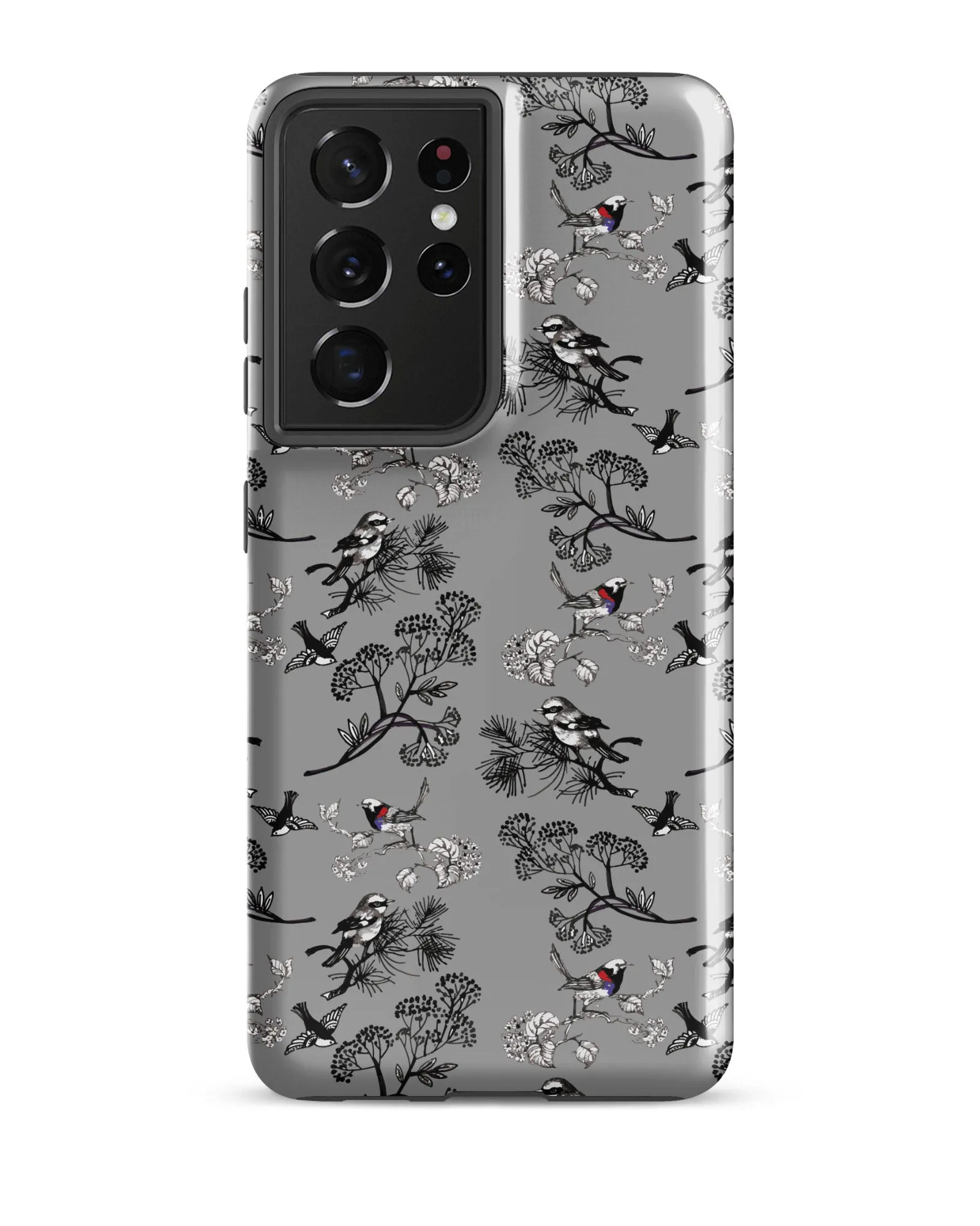 Winter Bird Cabin Case for Samsung®