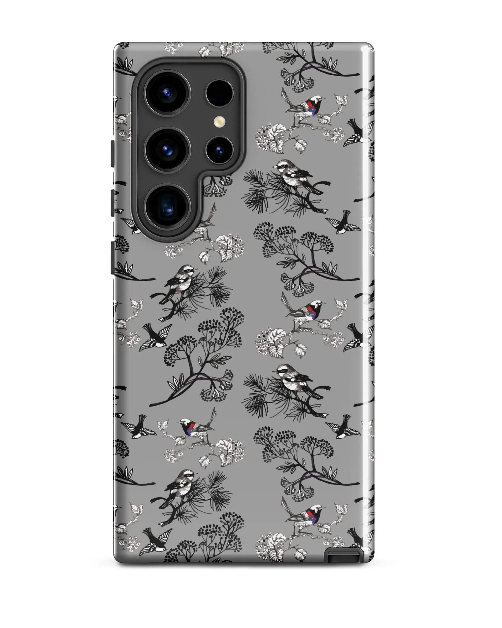 Winter Bird Cabin Case for Samsung®