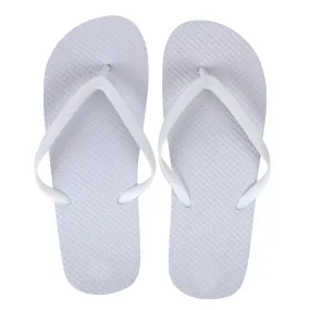 Women's Flip Flops - White