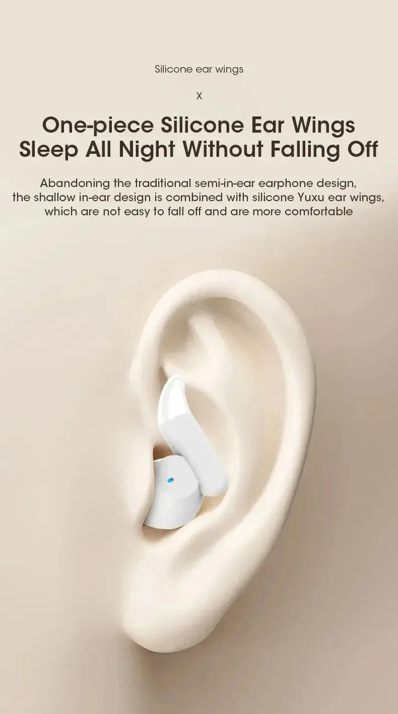 Xiaomi Bluetooth 5.3 Headphones Wireless Sleep Headphones Noise Canceling TWS Headphones with Microphone Earplugs