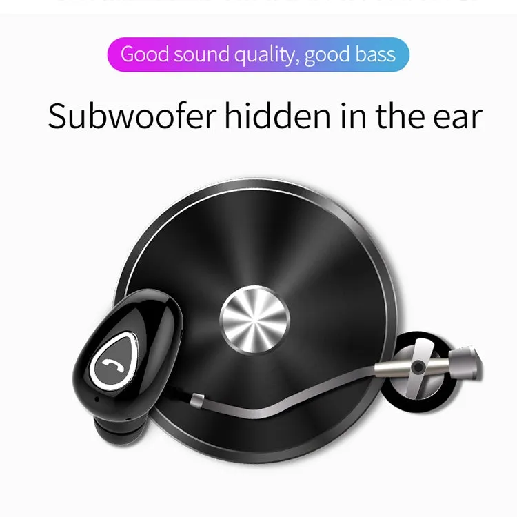 YX01 Sweatproof Bluetooth 4.1 Wireless Bluetooth Earphone, Support Memory Connection & HD Call (Black)