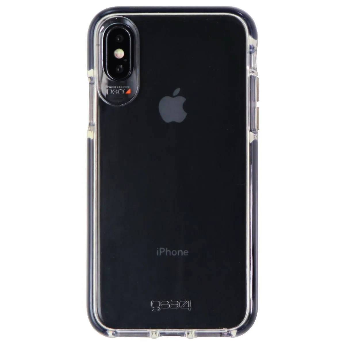 ZAGG D30 Piccadilly Hybrid Case for Apple iPhone Xs/X – Clear/Black