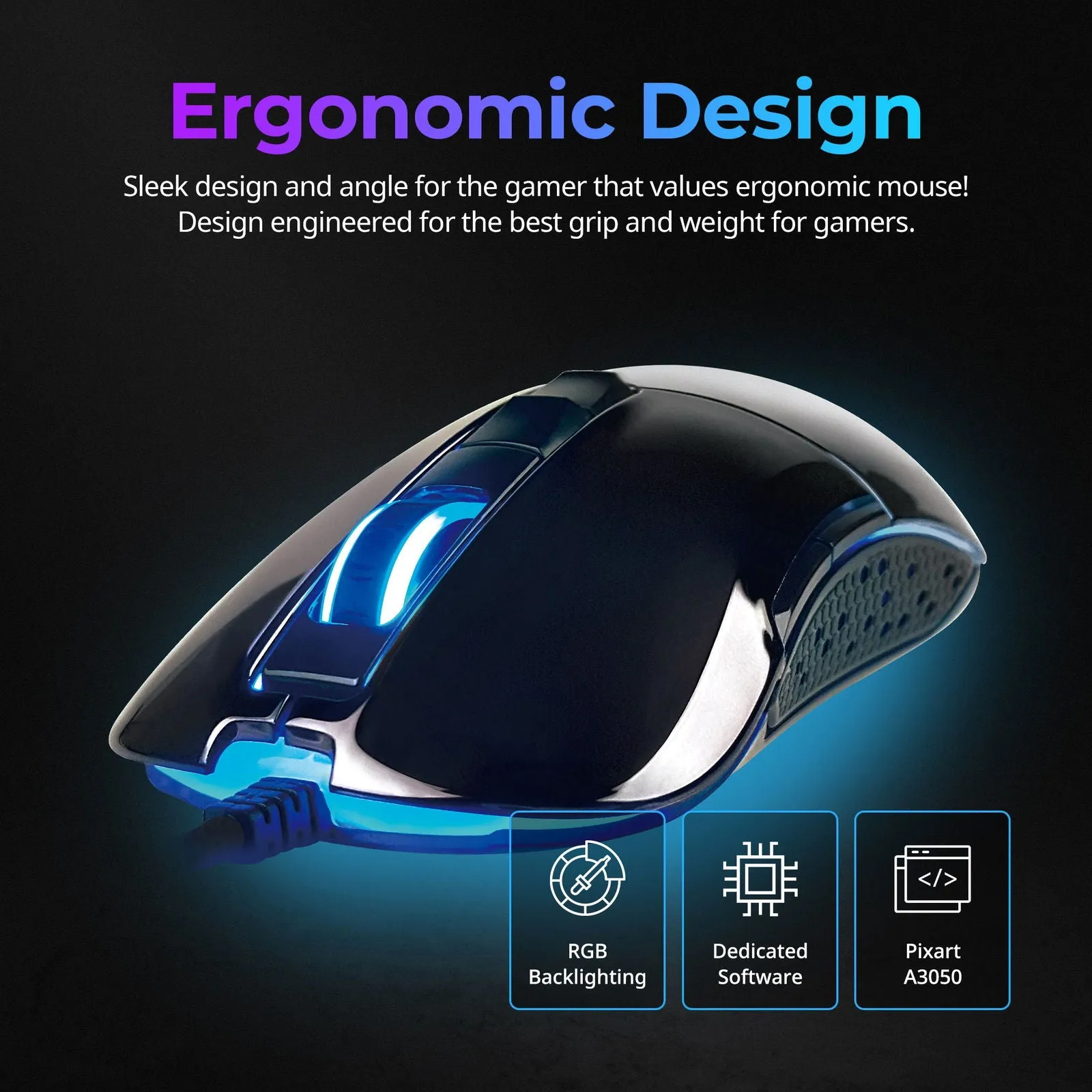 Zalman GM5 Optimal Gaming Mouse 4000 DPI