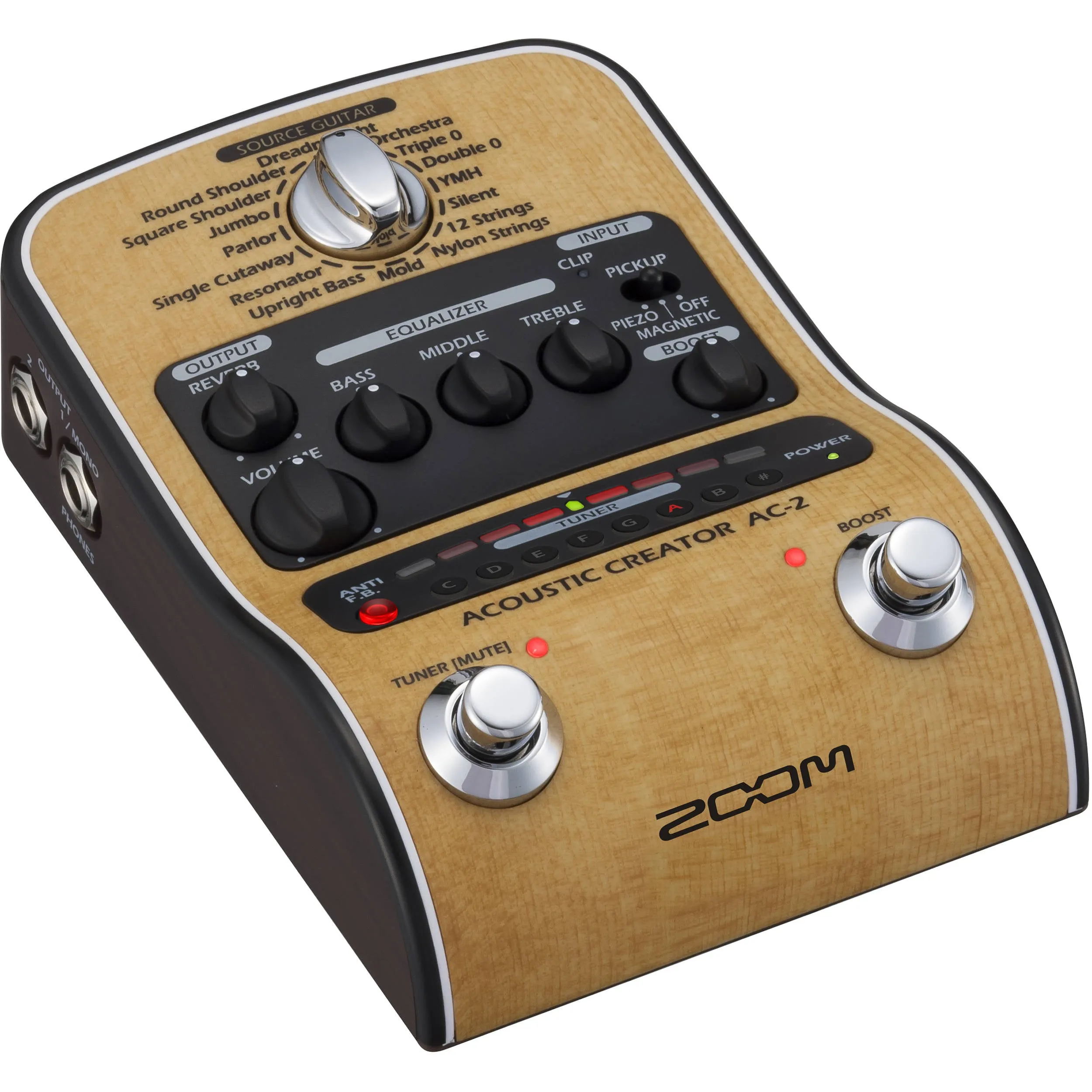 Zoom AC-2 Acoustic Creator Pedal